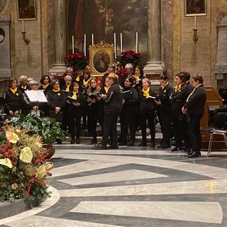 Tre giorni indimenticabili per i membri del coro &quot;conClaudia&quot; di Imperia in pellegrinaggio a Roma e in Vaticano (foto)