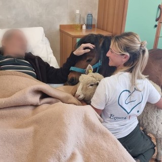 Diano Castello, Malvina Abbattista ci è riuscita: per la prima volta in Italia la Pet Therapy entra in una struttura sanitaria