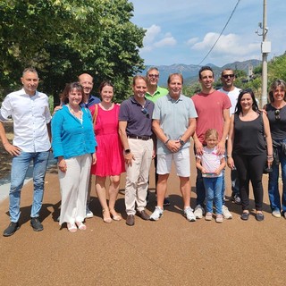 Pista ciclopedonale dalla costa all'entroterra, Dolceacqua inaugura nuovo tratto (Foto e video)