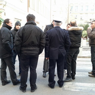 La riunione organizzativa in piazza Borea