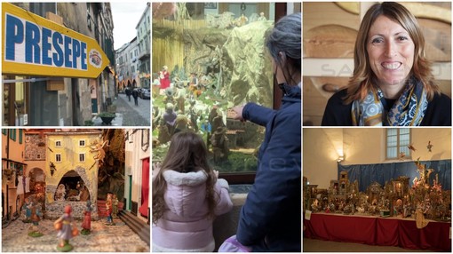 Taggia è città dei presepi: la natività in mostra nel centro storico regala la magia del Natale (foto e video)