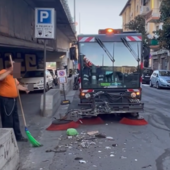 Migranti a Ventimiglia, accampamenti abusivi: pulita e sanificata via Tenda (Foto)