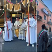 Processione a Ventimiglia, comunità riunita per il Corpus Domini (Foto)