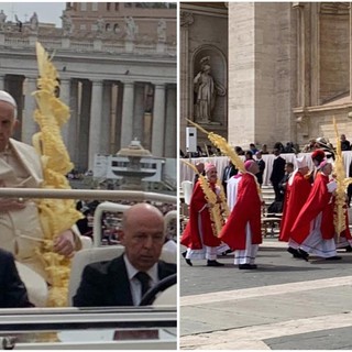 Papa Francesco ha ricevuto i parmureli di Sanremo: le immagini da piazza San Pietro