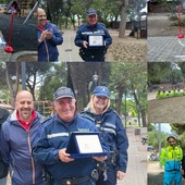 Vallecrosia, bimbi dell'Andrea Doria a lezione di sicurezza stradale con la polizia locale (Foto e video)