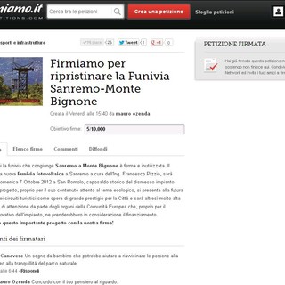 Sanremo: far nascere una funivia fotovoltaica verso Bignone, la proposta corre su Facebook