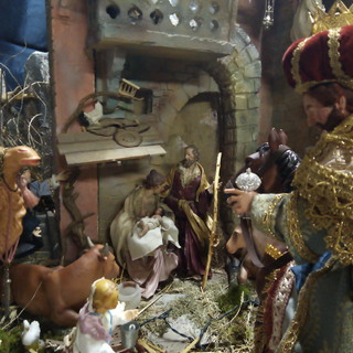 Diano San Pietro, anche quest'anno la famiglia Gastaldi Bonavera propone il grande presepe del '700: ecco come visitarlo (foto)