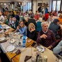 I soci del CAI di Bordighera riuniti al rifugio Allavena di Colla Melosa per l'annuale pranzo sociale (foto)