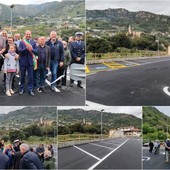 Ventimiglia, posti auto con illuminazione a led: inaugurato il nuovo parcheggio a Calvo (Foto e video)