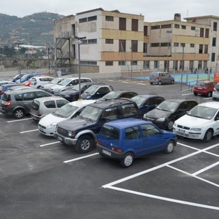 Taggia: conto alla rovescia per l’apertura del parcheggio interrato tra le scuole elementari e medie