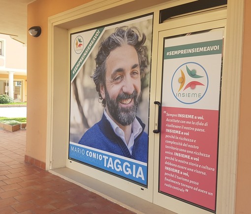 #ElezioniTaggia: ecco gli orari d'apertura alla cittadinanza del point elettorale del candidato sindaco Mario Conio