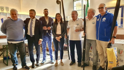 Imperia: il Presidente facente funzioni Alessandro Piana alla premiazione della 23esima edizione del trofeo Stella Maris