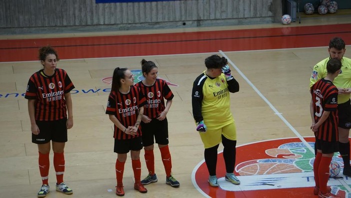 Coppa Italia di calcio a 5, le ragazze della Polisportiva Vallecrosia Academy perdono la finale (Foto)