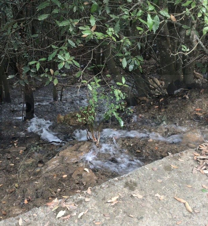 Perdita d'acqua da ieri a Collette Beulle e Beuzi: nonostante gli interventi dei tecnici non si ferma