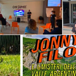 Jonny Filo, il cartone animato che promuove la valle Argentina: presentato il progetto (foto e video)