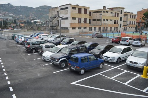 Taggia: conto alla rovescia per l’apertura del parcheggio interrato tra le scuole elementari e medie