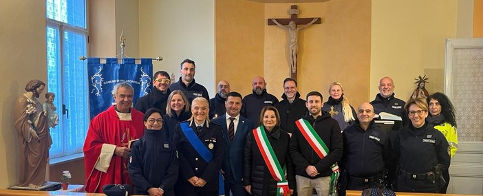 Vallecrosia celebra San Sebastiano, il patrono della polizia locale (Foto)