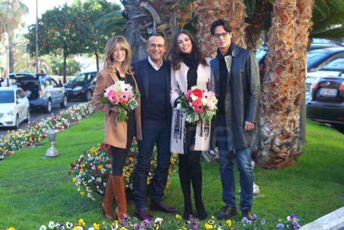 #Festival2016: con la classica foto ufficiale il via al Festival di Sanremo, Carlo Conti prepara il suo 'mosaico' (gallery)