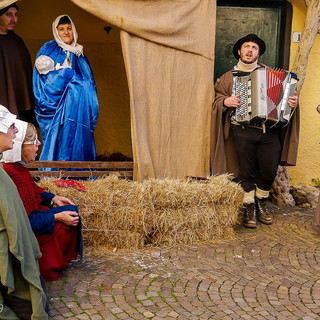 Percorso presepiale enogastronomico lungo le stradine del borgo medievale di Cervo, le foto di Marcello Nan