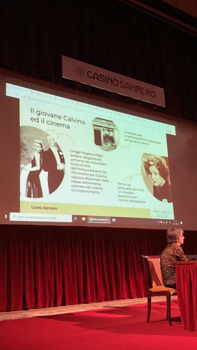 Sanremo: presentato questa mattina l’itinerario turistico-letterario Italo Calvino curato dalle professoresse Laura Guglielmi e Veronica Pesce