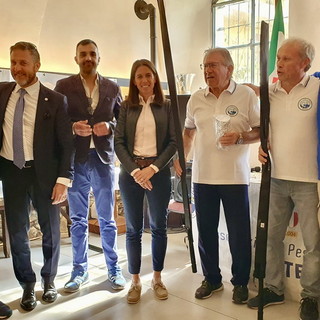 Imperia: il Presidente facente funzioni Alessandro Piana alla premiazione della 23esima edizione del trofeo Stella Maris