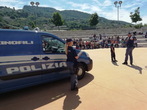 Camporosso: questa mattina, 150 studenti alla passeggiata della legalità ‘Il piacere di giocare sano’ (foto)