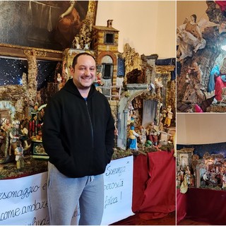 Tradizione e simbologia, a Bordighera un presepe napoletano del '700 (Foto e video)