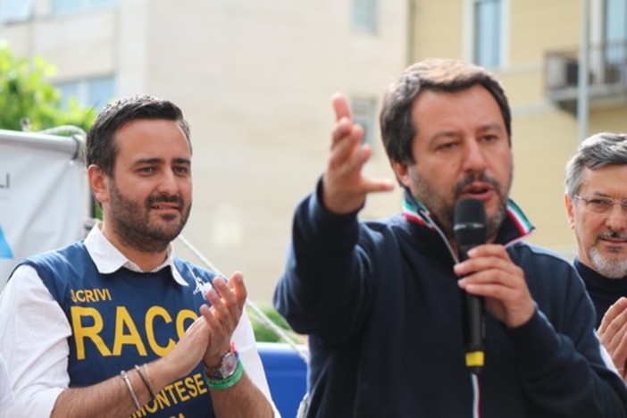 Racca (Lega): “L’Italia è un paese di serie A, e con il vostro aiuto porterò questo messaggio in Europa” (VIDEO)