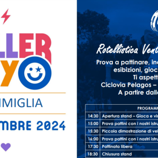 Ventimiglia: alla ciclovia Pelagos il terzo RollerDay, la giornata dedicata al pattinaggio