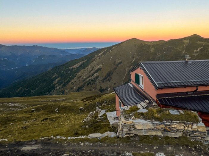 Il rifugio Sanremo