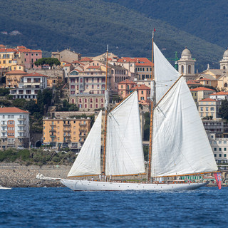 Vele Imperia, il vento di Ponente permette lo svolgimento della terza regata: vince Aria