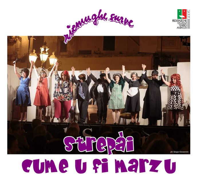 La compagnia ‘Riemughe Surve’ di Montalto-Carpasio apre la quinta edizione di Autunno/Inverno: la stagione teatrale di Diano Castello