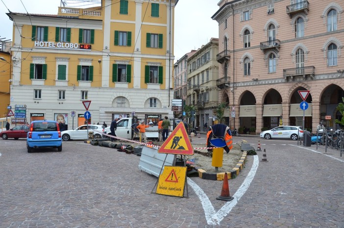 Sanremo: l'11 aprile via ai lavori dello scolmatore, la rivoluzione della viabilità in centro partita questa mattina