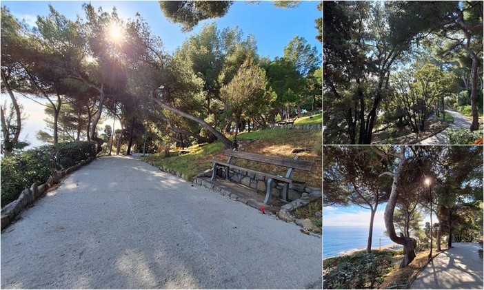 Bordighera, riqualificazione di via Stella Maris. Ingenito: &quot;Fondamentale collegamento tra l'Aurelia e la città alta&quot; (Foto)