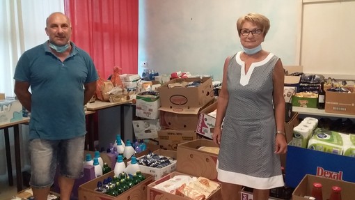 Vallecrosia: tanta solidarietà nell'ultima raccolta alimentare organizzata dalla ACEB