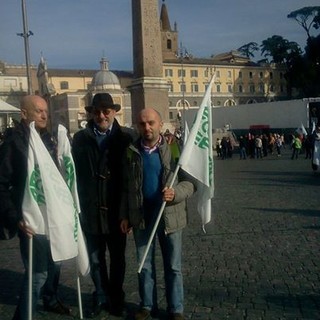 Confesercenti di Imperia alla manifestazione nazionale a Roma: Benedetti &quot;Far emergere la preoccupante situazione!&quot;