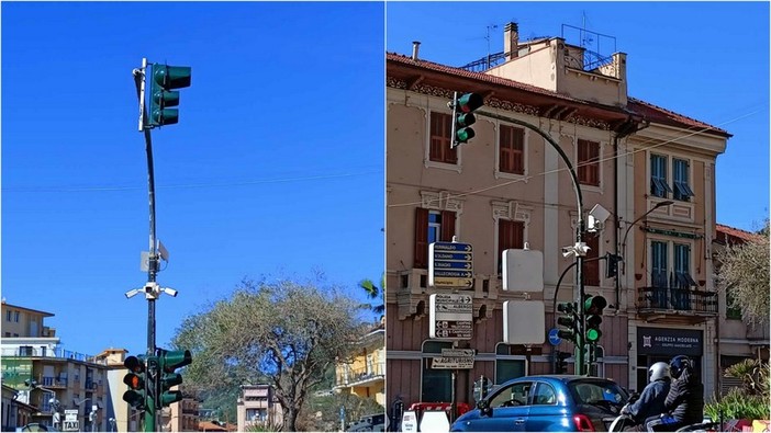 Sicurezza stradale, dispositivi “countdown” ai semafori di Vallecrosia (Foto)