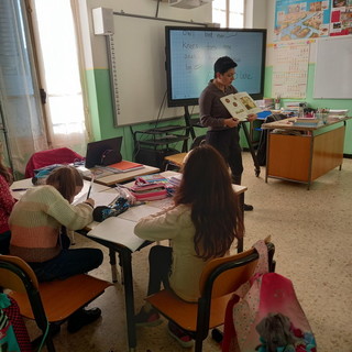 Alla scuola primaria di Civezza, conversazioni in inglese per i piccoli alunni