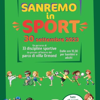 Villa Ormond diventa una palestra a cielo aperto con la ‘Festa dello sport – Sanremo in Sport’