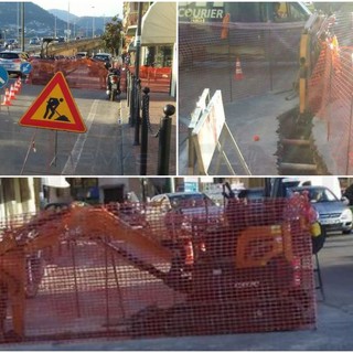 Ventimiglia: avviati i lavori per la realizzazione dello scolmatore di largo Torino, ottimizzerà lo smaltimento delle acque piovane fra via San Secondo e il passaggio a livello (Foto)