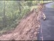 Valle Argentina: smottamento lungo la strada per Costa di Carpasio (Video)