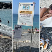 Ospedaletti, tutti pazzi per la Pet's beach area: in spiaggia turisti e cani da tutta Italia (Foto)