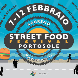 Sanremo: dal 7 al 12 febbraio a Portosole arriva lo Street Food Festival