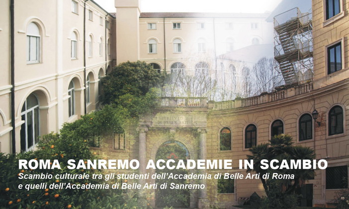 ‘Roma e Sanremo, Accademie in scambio’, una mostra collettiva degli studenti dei due Istituti