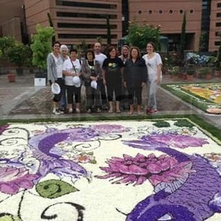 Santo Stefano al Mare: i maestri infioratori sanstevesi hanno partecipato all'infiorata di Città della Pieve, alcune delle foto più belle