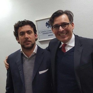 Da sinistra, Simone Piccolo e Luca Zambrelli