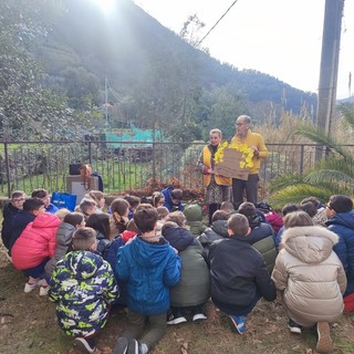 Il giorno della memoria nella scuola primaria di Badalucco con i Lions di Arma di Taggia