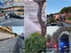 Ventimiglia, lavori per la fibra e geyser d'acqua: disagi a San Secondo (Foto e video)