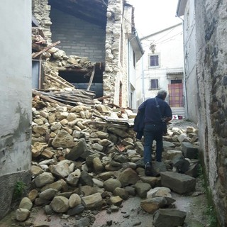 Gli ingegneri imperiesi Giuseppe Enrico e Maurizio Mottura ad Accumoli, tra le zone più colpite dal terremoto