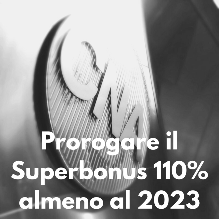 Recovery plan, le richieste della Cna di Imperia: &quot;Prorogare il superbonus 110% fino al 2023&quot;